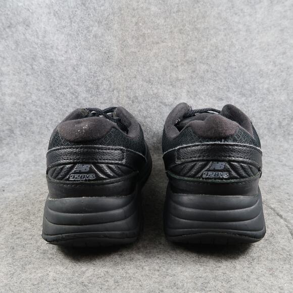 New Balance Shoes Womens 9.5 Sneaker 928v3 Trainer Comfort Walking Leather Black - Picture 5 of 11